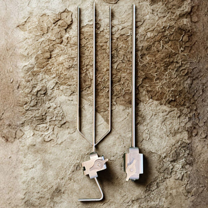 Pincho para asador en acero inoxidable | Accesorio profesional para parrilla