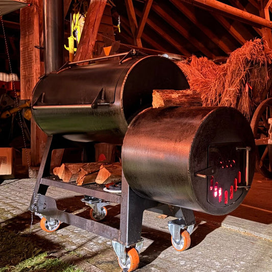 Backyarder | Offset Smoker 6 mm fabricado en España – PUCO