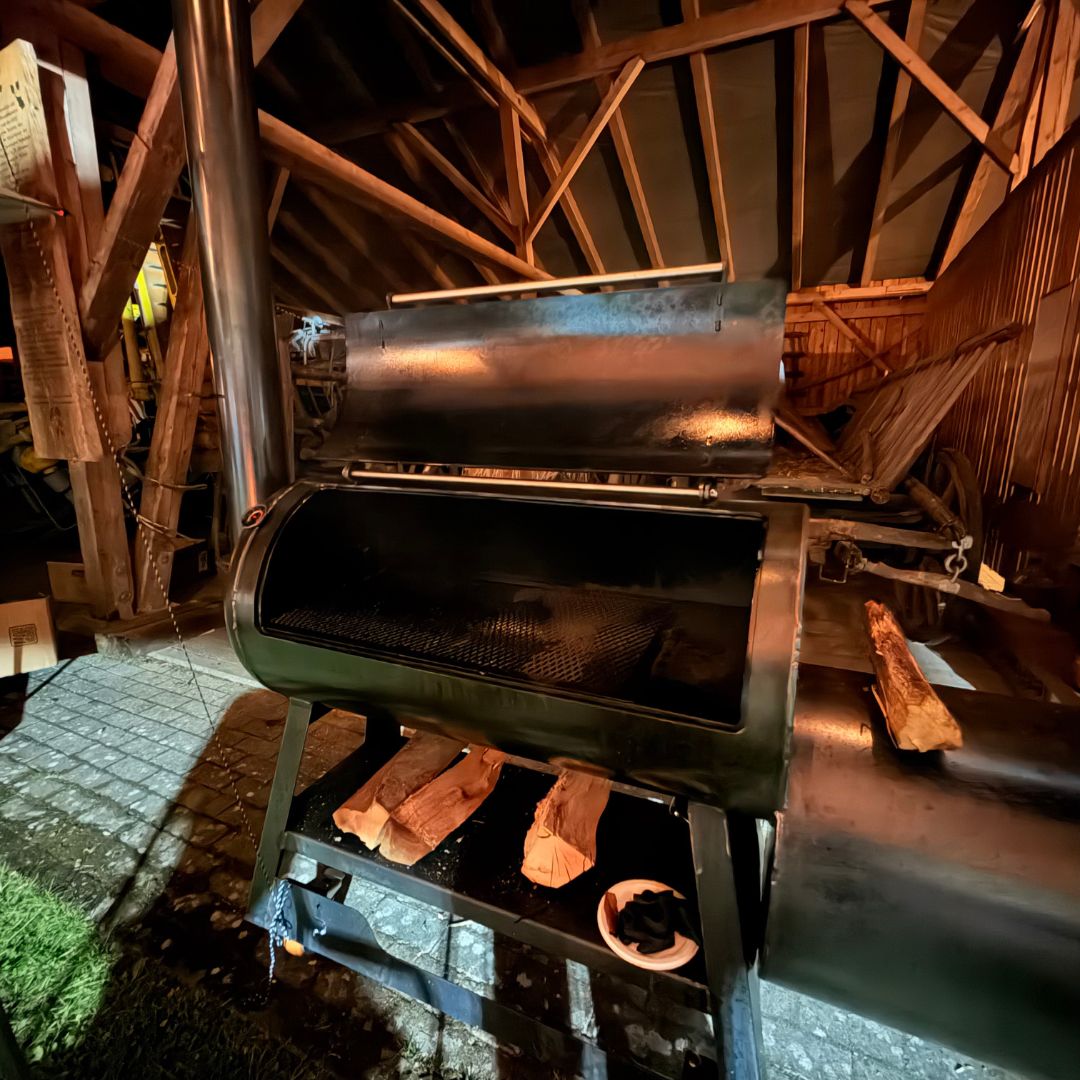 Backyarder | Offset Smoker 6 mm fabricado en España – PUCO